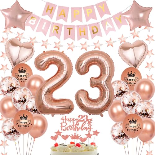 Rosegold Luftballon 23 Geburtstag Frau, 23 Jahr Geburtstag Frau, Ballon 23. Rosegold, Geburtstagsdeko 23 Jahr, Frauen Deko 23. Roségold 23. Party Ballons Rosegold Luftballon 23 Geburtstag Frau, 23 Jahr Geburtstag Frau, Ballon 23. Rosegold, Geburtstagsdeko 23 Jahr, Frauen Deko 23. Roségold 23. Party Ballons von Haosell