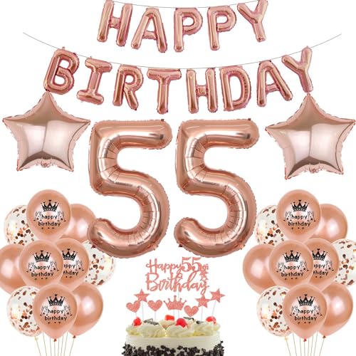 Rosegold Luftballon 55. Geburtstag Frau Rosegold 55. Geburtstag Dekorationen Frau Ballon 55. Geburtstagsdeko Rosegold 55 Geburtstag Frauen Rosegold Geburtstagsdeko 55 Happy Birthday Banner Rosegold Luftballon 55. Geburtstag Frau Rosegold 55. Geburtstag Dekorationen Frau Ballon 55. Geburtstagsdeko Rosegold 55 Geburtstag Frauen Rosegold Geburtstagsdeko 55 Happy Birthday Banner von Haosell