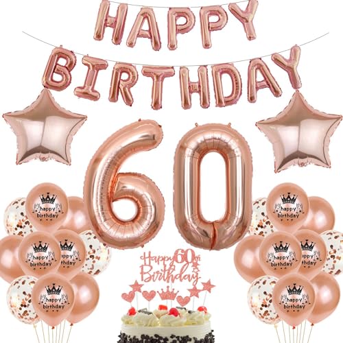 Rosegold Luftballon 60. Geburtstag Frau Rosegold 60. Geburtstag Dekorationen Frau Ballon 60. Geburtstagsdeko Rosegold 60 Frauen Rosegold Geburtstagsdeko 60 Happy Birthday Banner Rosegold Luftballon 60. Geburtstag Frau Rosegold 60. Geburtstag Dekorationen Frau Ballon 60. Geburtstagsdeko Rosegold 60 Frauen Rosegold Geburtstagsdeko 60 Happy Birthday Banner von Haosell
