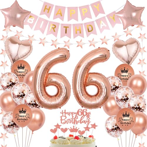 Rosegold Luftballon 66 Geburtstag Frau, 66 Jahr Geburtstag Frau, Ballon 66. Geburtstag Rosegold, Geburtstagsdeko 66 Jahr Rosegold, Frauen Deko 66. Geburtstag, Roségold 66. Party Ballons Rosegold Luftballon 66 Geburtstag Frau, 66 Jahr Geburtstag Frau, Ballon 66. Geburtstag Rosegold, Geburtstagsdeko 66 Jahr Rosegold, Frauen Deko 66. Geburtstag, Roségold 66. Party Ballons von Haosell