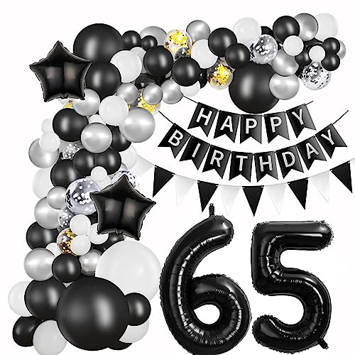 Schwarz 65. Geburtstag Dekoration Ballon 65 Jahre Männer 65 Geburtstag Deko Frauen Luftballon 65. Geburtstag Silber Schwarz Geburtstagsdeko 65 Jahre Frauen Mann 65 Ballon Girlande Silber Schwarz Schwarz 65. Geburtstag Dekoration Ballon 65 Jahre Männer 65 Geburtstag Deko Frauen Luftballon 65. Geburtstag Silber Schwarz Geburtstagsdeko 65 Jahre Frauen Mann 65 Ballon Girlande Silber Schwarz von Haosell