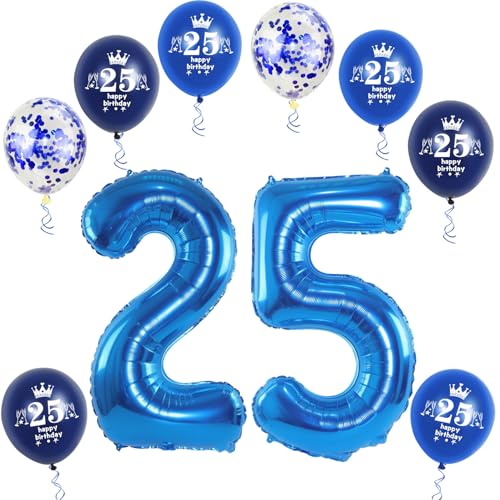 XL Folienballon 25 Geburtstag, Folienballon Zahl 25, Folienballon Zahl 25 Blau, Luftballons Zahl 25, Nummer 25 Luftballon Blau, Folienballon 32" Geburtstagsdeko Ballon Zahl 25 XL Folienballon 25 Geburtstag, Folienballon Zahl 25, Folienballon Zahl 25 Blau, Luftballons Zahl 25, Nummer 25 Luftballon Blau, Folienballon 32" Geburtstagsdeko Ballon Zahl 25 von Haosell