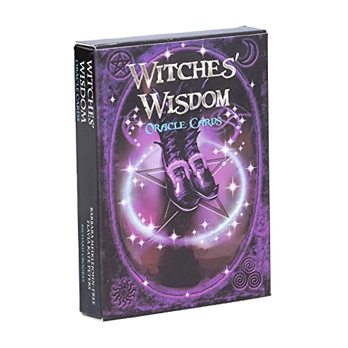 Tarot-Karten-Deck, Hexen-weisheits-orakel-Karten 48 Stück Papier Tarot-Deck Taschengröße Gute Handgefühle Zukünftige Spielkarten Karten Zur Schicksalsprognose Mit Reiseführer Für Anfänger Englisch Tarot-Karten-Deck, Hexen-weisheits-orakel-Karten 48 Stück Papier Tarot-Deck Taschengröße Gute Handgefühle Zukünftige Spielkarten Karten Zur Schicksalsprognose Mit Reiseführer Für Anfänger Englisch von Haowecib