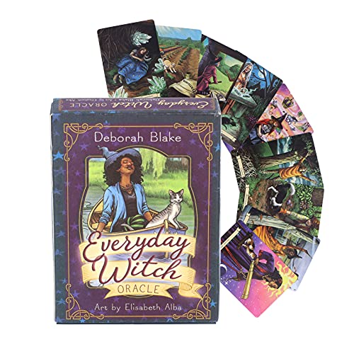 Tarot-karten, Alltägliche Hexen-orakel-karten 40 Papierkarte Englisches Tarot-deck Voller Laune Klassische Schicksalserkenntnis Bunt Karten Für Die Zukunft Interaktive Spiele Für Anfänger Brettspiel Tarot-karten, Alltägliche Hexen-orakel-karten 40 Papierkarte Englisches Tarot-deck Voller Laune Klassische Schicksalserkenntnis Bunt Karten Für Die Zukunft Interaktive Spiele Für Anfänger Brettspiel von Haowecib