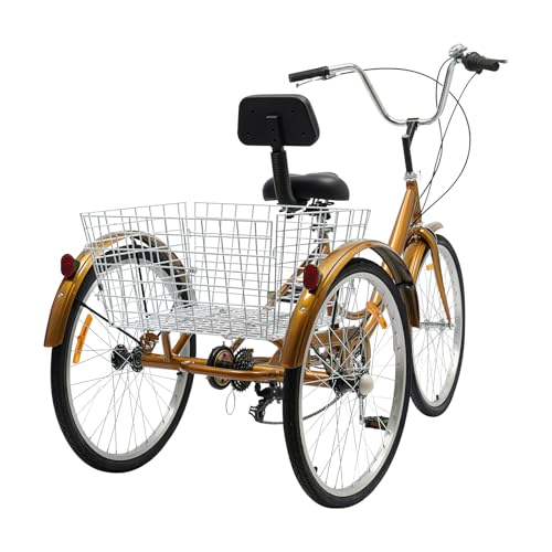 Dreirad Für Erwachsene, Mit Korb Adult Fahrrad Erwachsenendreirad, Dieses dreirädrige Dreirad Ist Für Die Meisten Erwachsenen Geeignet, DieGröße Eignet Sich Für Mann, Frau Dreirad Für Erwachsene, Mit Korb Adult Fahrrad Erwachsenendreirad, Dieses dreirädrige Dreirad Ist Für Die Meisten Erwachsenen Geeignet, DieGröße Eignet Sich Für Mann, Frau von Haoxuesen