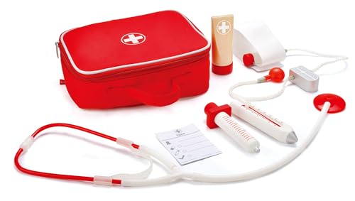 Hape Dein Doktorset Arztkoffer Rollenspiel-Set aus Holz ab 3 Jahren Hape Dein Doktorset Arztkoffer Rollenspiel-Set aus Holz ab 3 Jahren von Hape