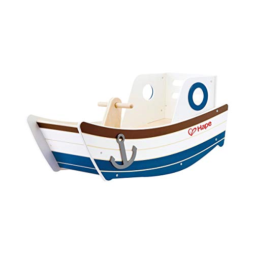 Hape Wellenschaukler aus Holz, Schaukelspielzeug in Bootsoptik für Kinder ab 12 Monaten Hape Wellenschaukler aus Holz, Schaukelspielzeug in Bootsoptik für Kinder ab 12 Monaten von Hape