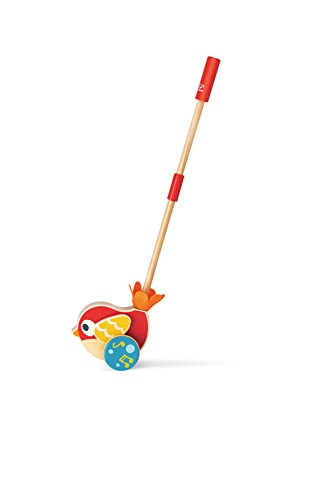 Hape Schiebevogel Lilly von Hape | Kleiner Schiebevogel aus Holz, Spielzeug für Kleinkinder mit abnehmbarem Stab Hape Schiebevogel Lilly von Hape | Kleiner Schiebevogel aus Holz, Spielzeug für Kleinkinder mit abnehmbarem Stab von Hape