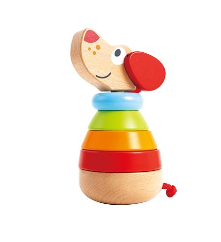 Hape E0448 "Stapelhund Pepe" Spielzeug von Hape