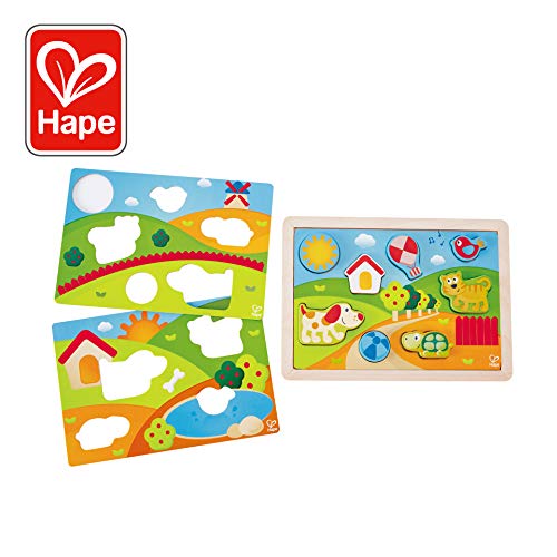 Hape E1601 Pepe und Friends Sonnental Puzzle von Hape