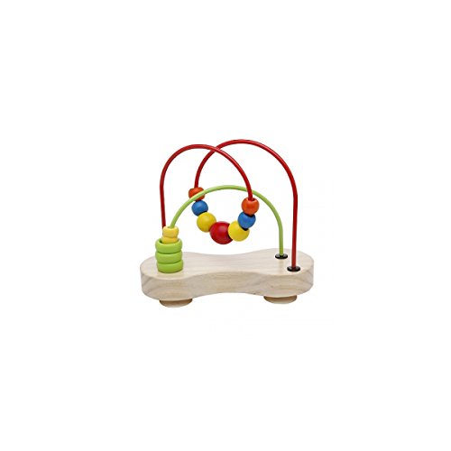 Hape Double Bubble Holzperlen-Labyrinth | Preisgekröntes pädagogisches Draht-Achterbahn-Sortier-Puzzle, frühes Entwicklungsspielzeug für Babys Hape Double Bubble Holzperlen-Labyrinth | Preisgekröntes pädagogisches Draht-Achterbahn-Sortier-Puzzle, frühes Entwicklungsspielzeug für Babys von Hape