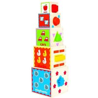 Hape Kinderspielzeug Stapel Pyramide Hape Kinderspielzeug Stapel Pyramide von Hape International