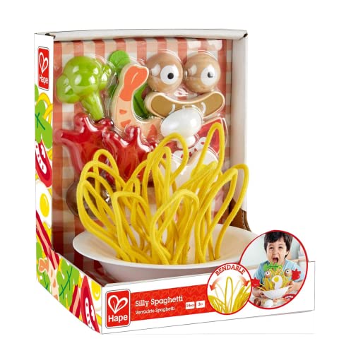 HAPE E3165 Verrückte Spaghetti Zubehör für Kinderküchen und Kaufmannsladen, ab 3 Jahren von Hape