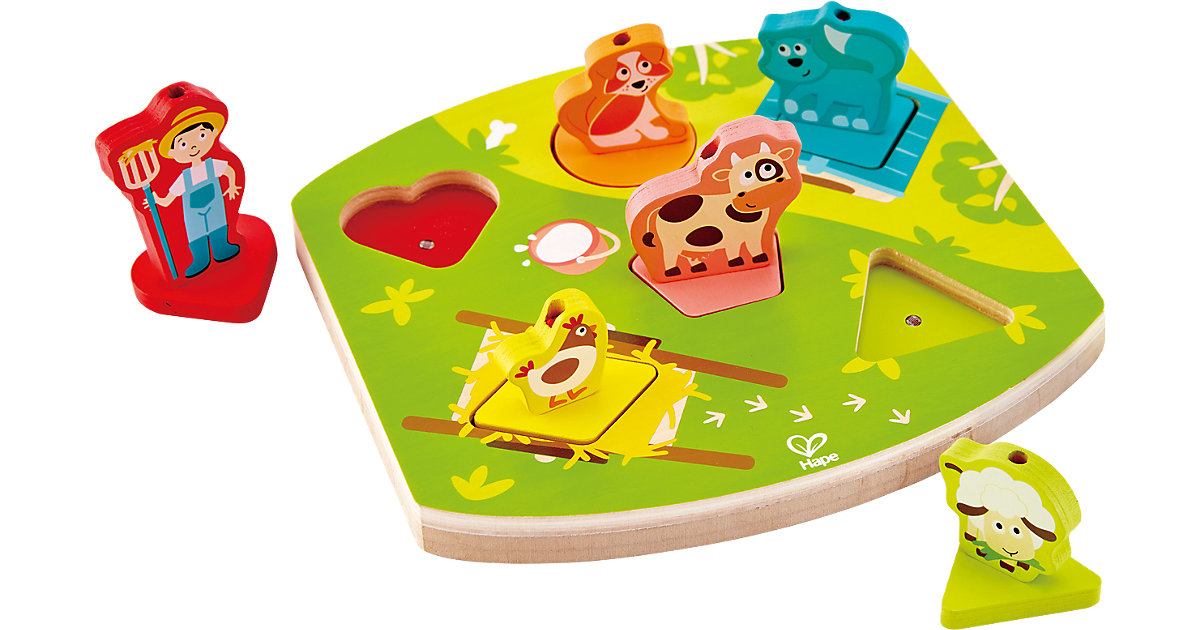 Bauernhof-Geräusche-Puzzle von Hape