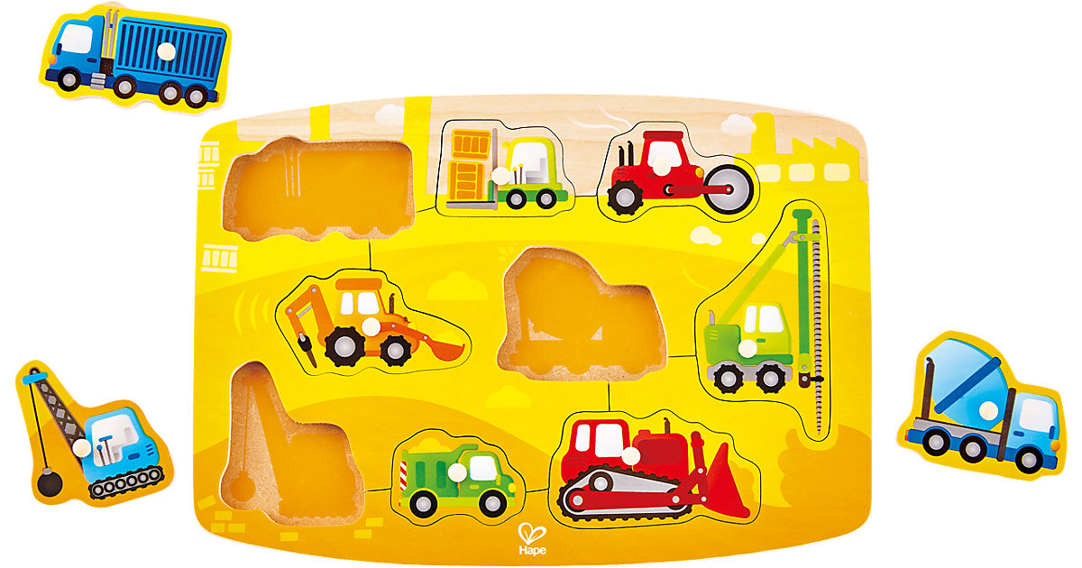 Baustellenpuzzle Baustellenpuzzle von Hape