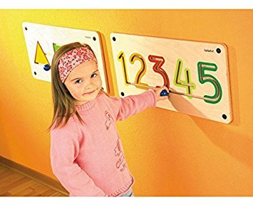 Beleduc 23625 - Wandelement Zahlen 1-5 von Hape