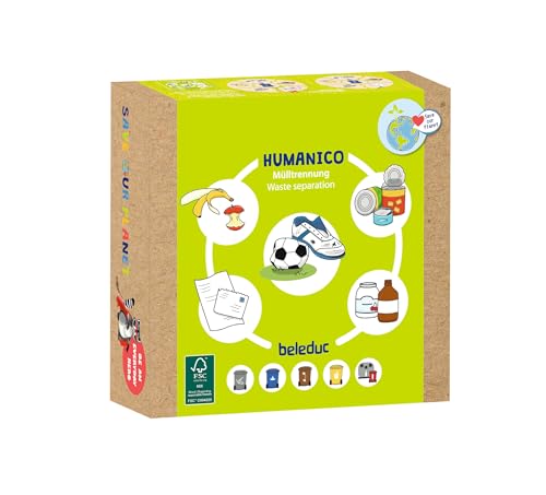 Beleduc HUMANICO Mülltrennung, Zuordnungspuzzle inkl. Holzbox, Thema: Mülltrennung, Recycling und Umweltschutz, ab 4 Jahren Beleduc HUMANICO Mülltrennung, Zuordnungspuzzle inkl. Holzbox, Thema: Mülltrennung, Recycling und Umweltschutz, ab 4 Jahren von Hape