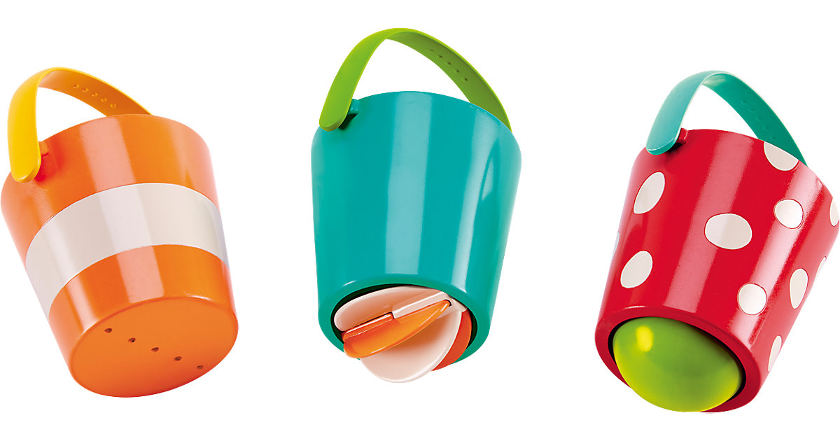 Badespielzeug Buntes Eimer-Set mehrfarbig Badespielzeug Buntes Eimer-Set mehrfarbig von Hape