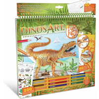 HAPE DA15206 Dinos Art Kreatives Skizzenbuch von Hape