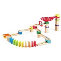 HAPE E1102 Zweispurige Murmelbahn mit Domino von Hape