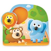 HAPE E1310 Knopfpuzzle Dschungeltiere von Hape