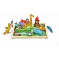 HAPE E1656 Kinderpuzzle 22 Teile Tierreich HAPE E1656 Kinderpuzzle 22 Teile Tierreich von Hape