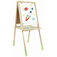 HAPE E2001 Höhenverstellbare Multifunktions-Staffelei aus Bambus von Hape