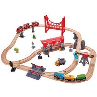 HAPE E3730 Eisenbahn-Set "Verkehrsreiche Stadt" HAPE E3730 Eisenbahn-Set "Verkehrsreiche Stadt" von Hape