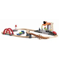 HAPE E3790 Bahn- und Seefracht Set HAPE E3790 Bahn- und Seefracht Set von Hape