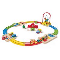 HAPE E3816 Erlebnis Eisenbahn-Set HAPE E3816 Erlebnis Eisenbahn-Set von Hape