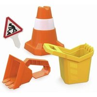 HAPE E4097 Sandspielzeug-Set „Baustelle“ von Hape