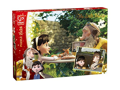 Hape 824780 Le Petit Prince The Little E824780-Puzzle Verbindung 24 teilig x 2, bunt Hape 824780 Le Petit Prince The Little E824780-Puzzle Verbindung 24 teilig x 2, bunt von Hape