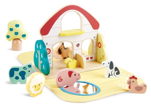 Hape Bauernhof Bea - farbenfroher Holzbauernhof für die Kleinsten Hape Bauernhof Bea - farbenfroher Holzbauernhof für die Kleinsten von Hape