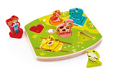 Hape Bauernhof-Geräusche-Puzzle | Soundpuzzle, aus Holz, ab 18 Monaten Hape Bauernhof-Geräusche-Puzzle | Soundpuzzle, aus Holz, ab 18 Monaten von Hape