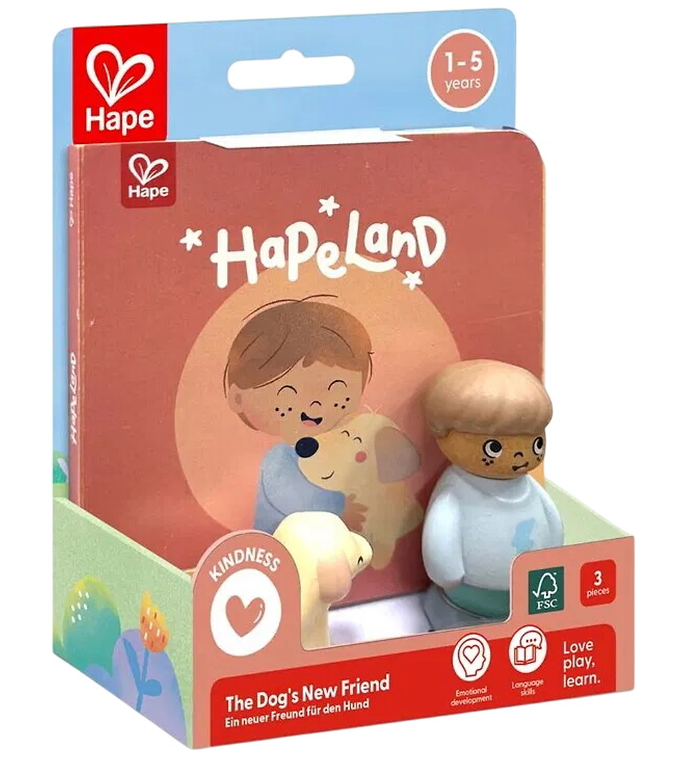 Hape Bilderbuch m. Abbildung – Der neue Freund des Hundes - Hape - One Size - Bilderbuch Hape Bilderbuch m. Abbildung – Der neue Freund des Hundes - Hape - One Size - Bilderbuch von Hape