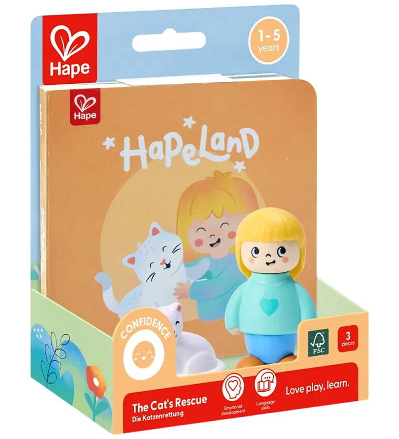 Hape Bilderbuch m. Abbildung – Katzenrettung - Hape - One Size - Bilderbuch Hape Bilderbuch m. Abbildung – Katzenrettung - Hape - One Size - Bilderbuch von Hape