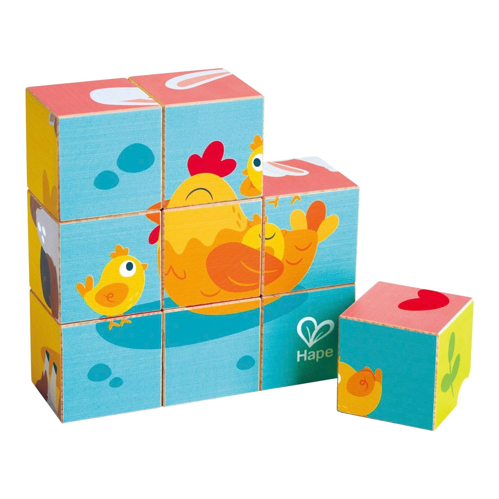 Hape Blockpuzzle Bauernhoftiere Hape Blockpuzzle Bauernhoftiere von Hape