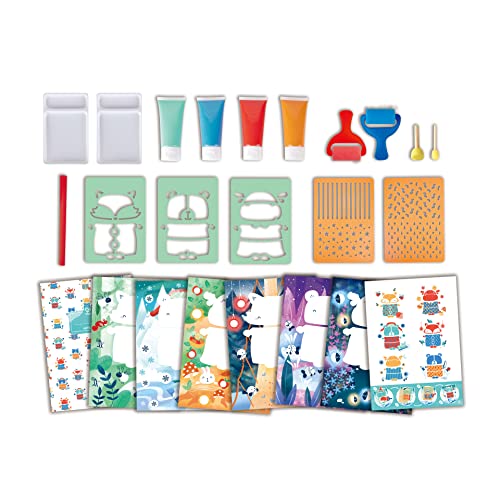 Hape Malspaß mit Farbrollern und Schablonen, Malset, Zubehör für Spieltafel Hape Malspaß mit Farbrollern und Schablonen, Malset, Zubehör für Spieltafel von Hape