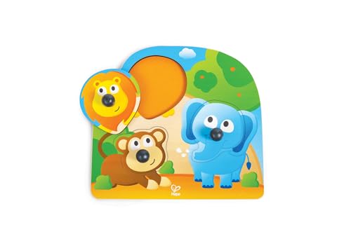 Hape E1310 Knopfpuzzle Dschungeltiere von Hape