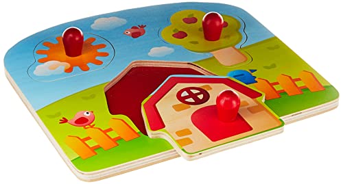 Hape E1311 Knopfpuzzle Zuhause von Hape