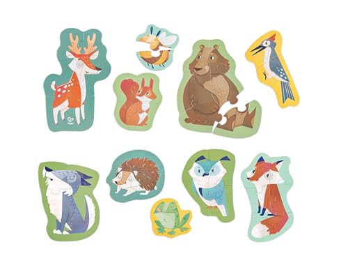 Hape E1650 Puzzle, Mehrfarbig von Hape