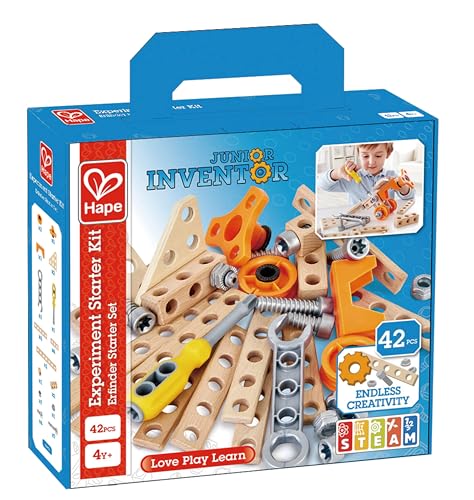 Hape Junior Inventor Erfinder Startet Set, Experimentierset, Mint-Spielzeug, Mittel von Hape