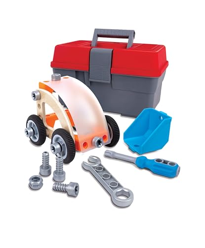 Hape Fahrzeug-Bauset inkl. Aufbewahrungskiste, Konstruktionsspielzeug, ab 3 Jahren Hape Fahrzeug-Bauset inkl. Aufbewahrungskiste, Konstruktionsspielzeug, ab 3 Jahren von Hape