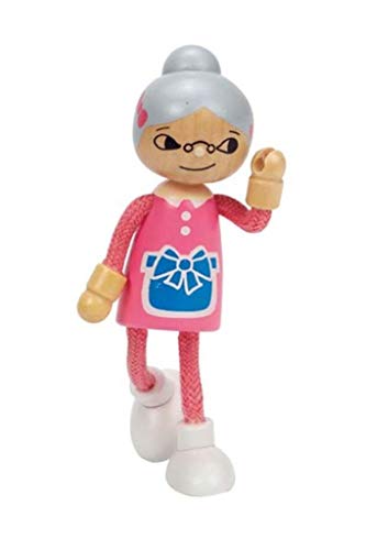 Hape E3504 - Biegepuppe Oma, Spielpuppen von Hape