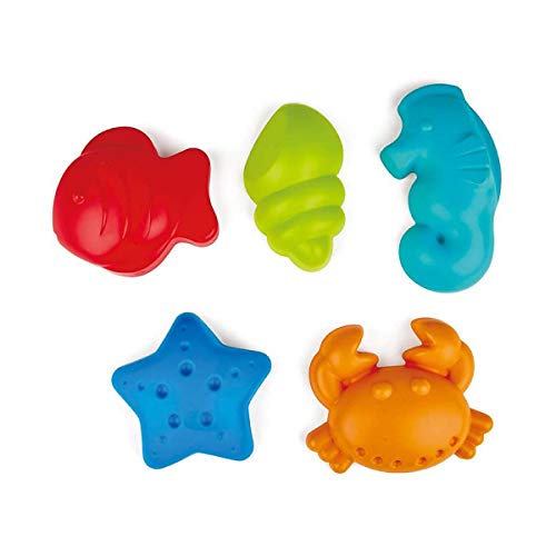 Hape E4058 Meerestiere Förmchen, Spiel von Hape