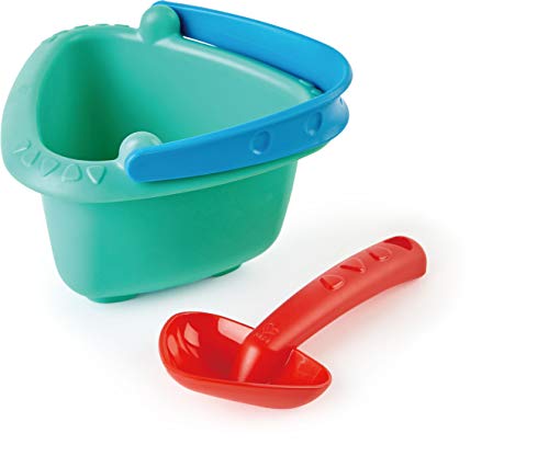 Hape E4089 Baby Bucket & Spade Bucket, Multicoloured von Hape