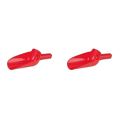 Hape E8188 - Mehlschaufel, 24 cm, Rot (Packung mit 2) von Hape