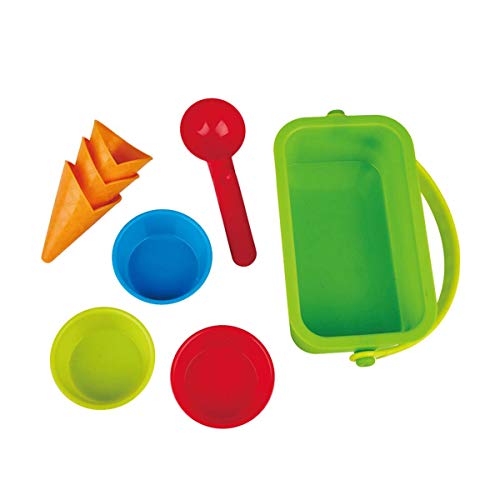 Hape - Eisdiele-Förmchen, Strandspielzeug/Sandspielzeug, Sandformen EIS, ab 18 Monaten Hape - Eisdiele-Förmchen, Strandspielzeug/Sandspielzeug, Sandformen EIS, ab 18 Monaten von Hape