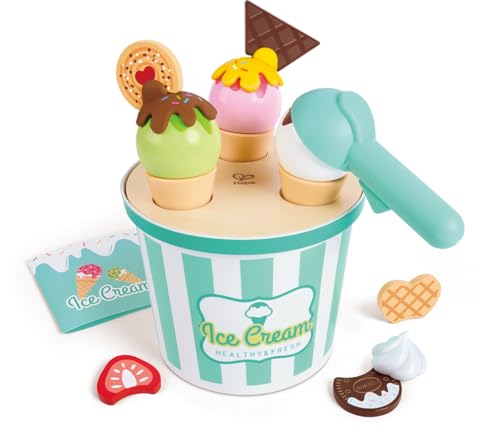 Hape Eismaschinenset, personalisierte Eismaschine, Spielset aus Holz für Kinder Hape Eismaschinenset, personalisierte Eismaschine, Spielset aus Holz für Kinder von Hape