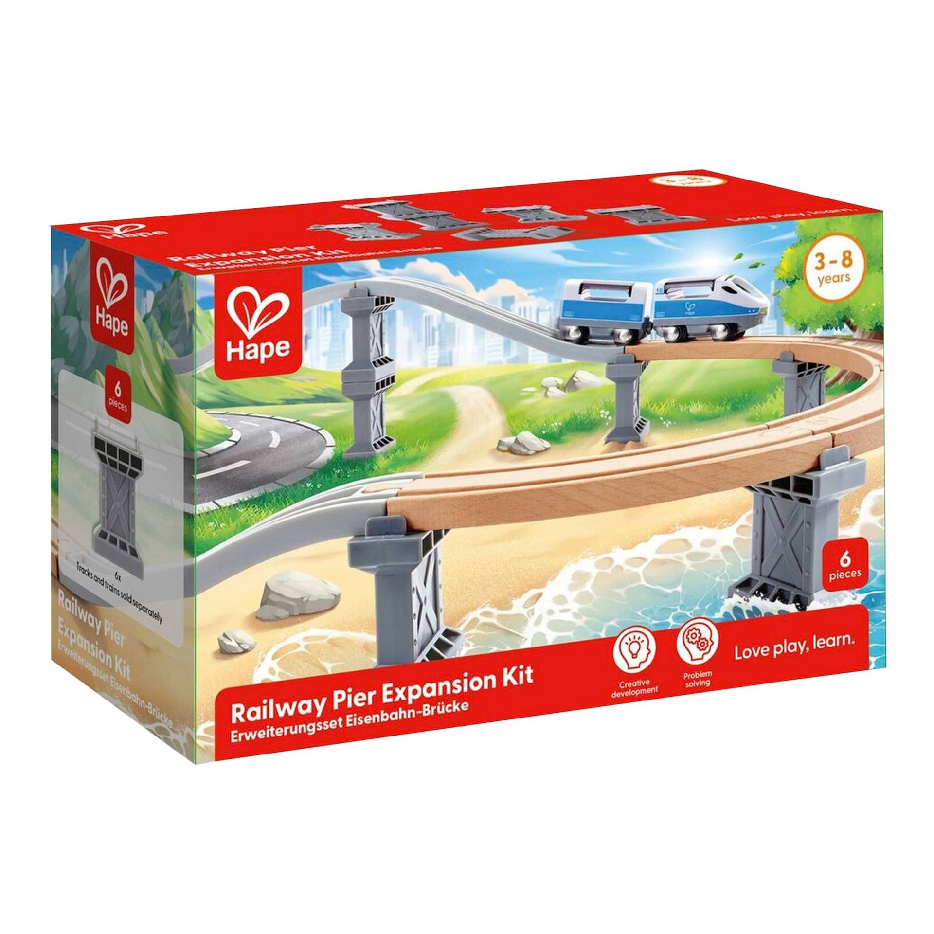 Hape Erweiterungsset Eisenbahn-Pier Hape Erweiterungsset Eisenbahn-Pier von Hape